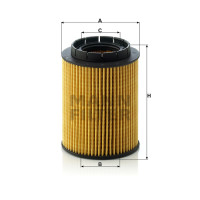 Фильтр масляный MANN-FILTER HU 932/7 X